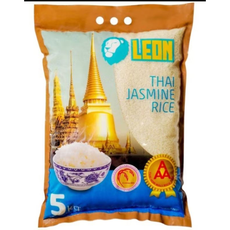 

BERAS LEON THAI JASMINE 5KG