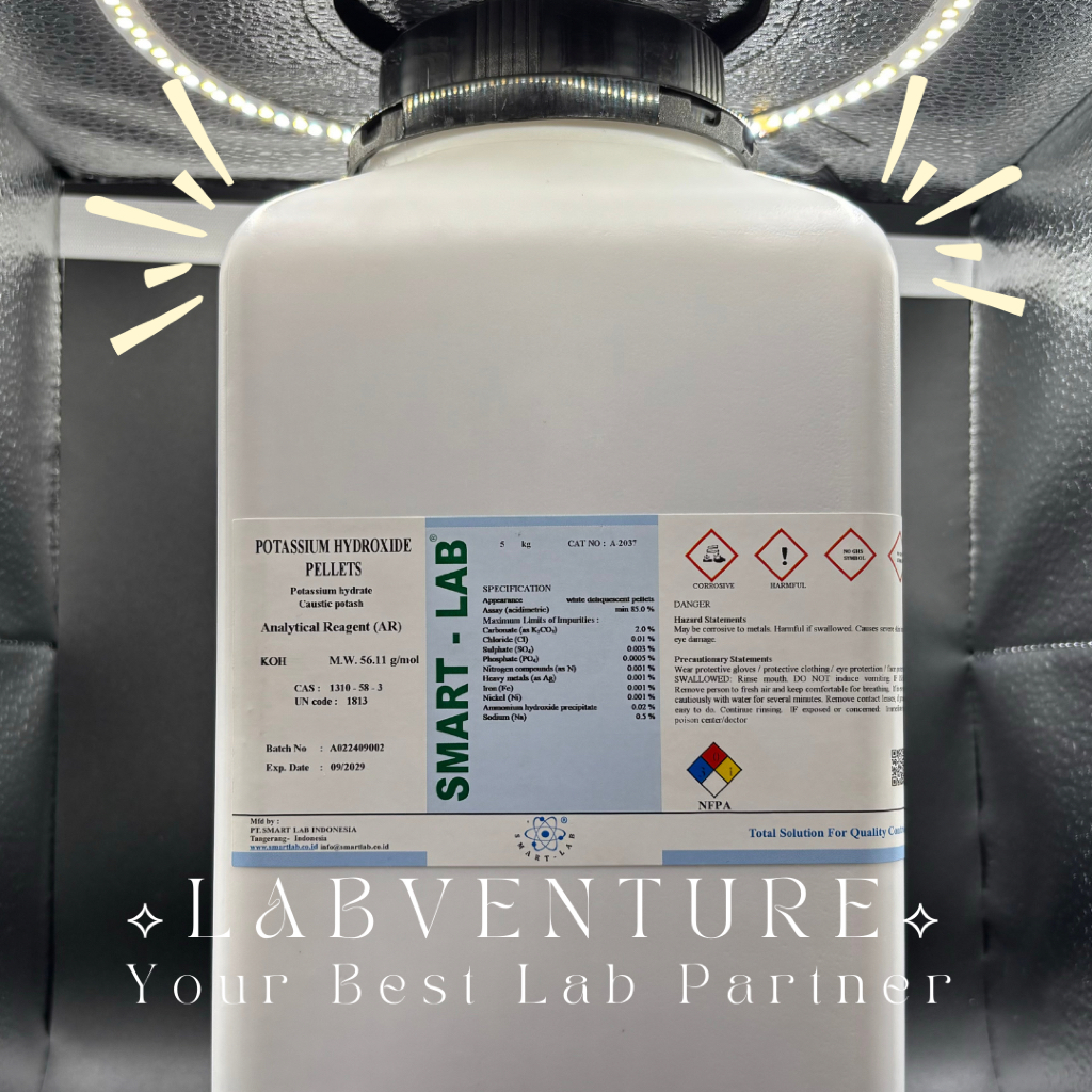 Potassium Hydroxide / Potassium Hidroksida / Kalium Hidroksida / KOH
