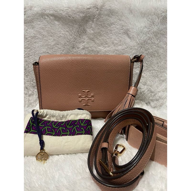 TB - Tory Burch Thea Flap - Pink Moon