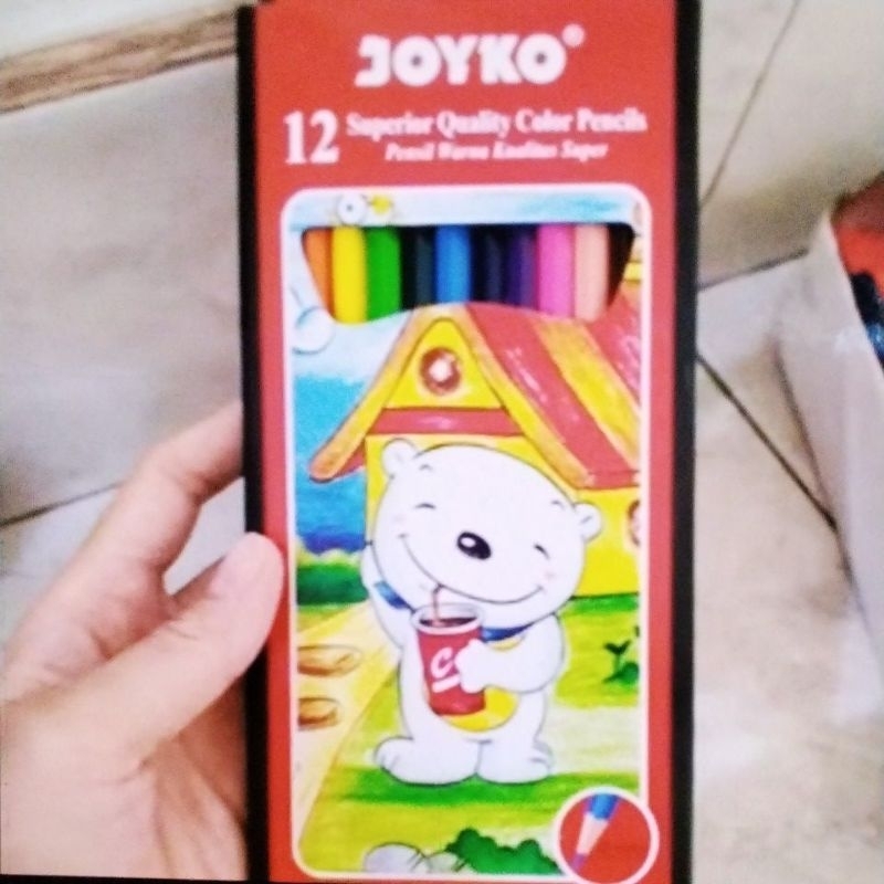 

Pensil warna Joyko CP12pb CP100 CP103 CP24PB atk murah mewarnai