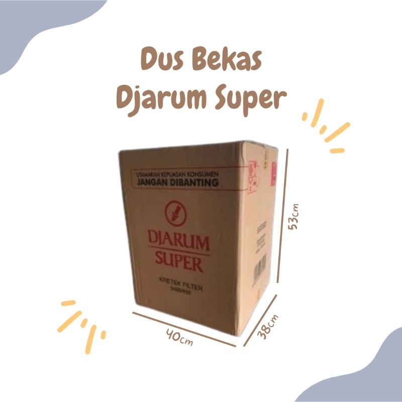 

MIN ORDER 5 PCS KARDUS KARTON BOX/DUS BEKAS TEBAL/KARDUS PACKING