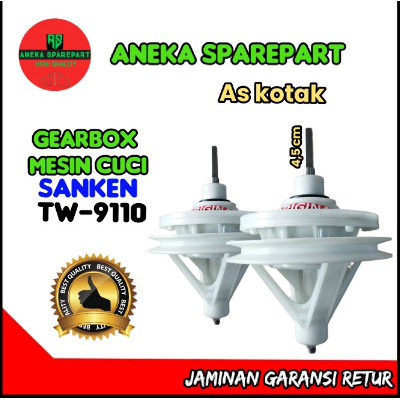 Gearbox AS KOTAK MESIN CUCI SANKEN TW9110/tw-9110