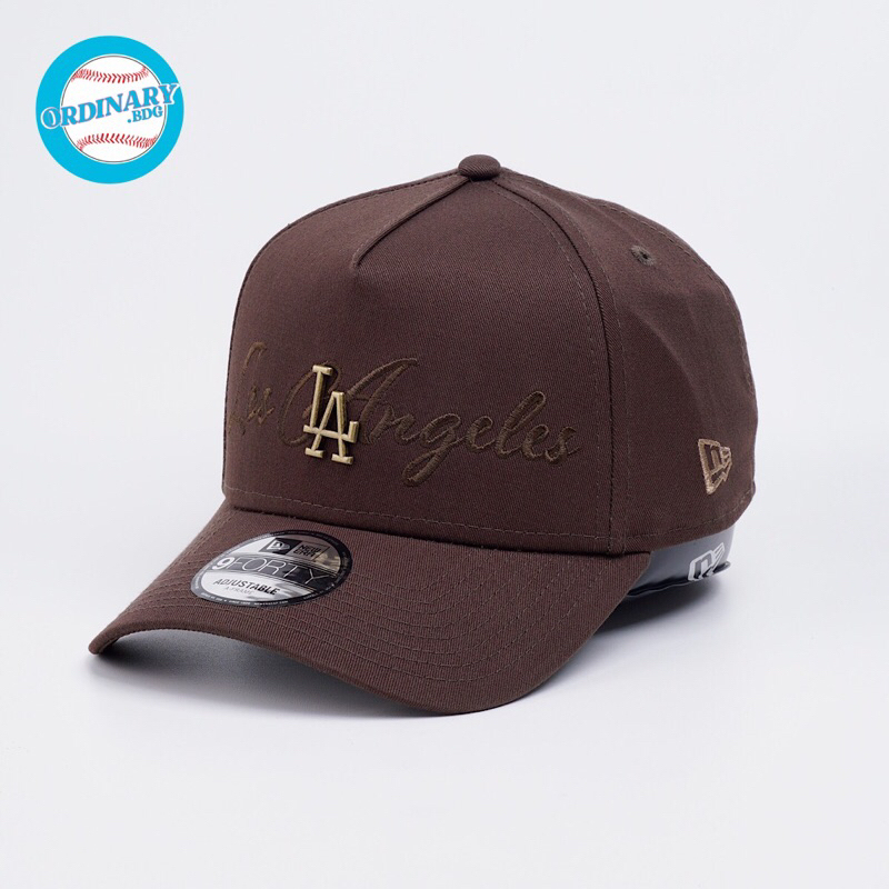 Topi New Era Original Los Angeles Mini Metal Brown