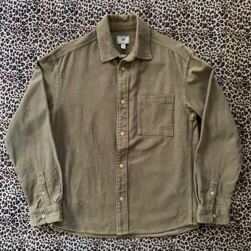HnM overshirt corduroy