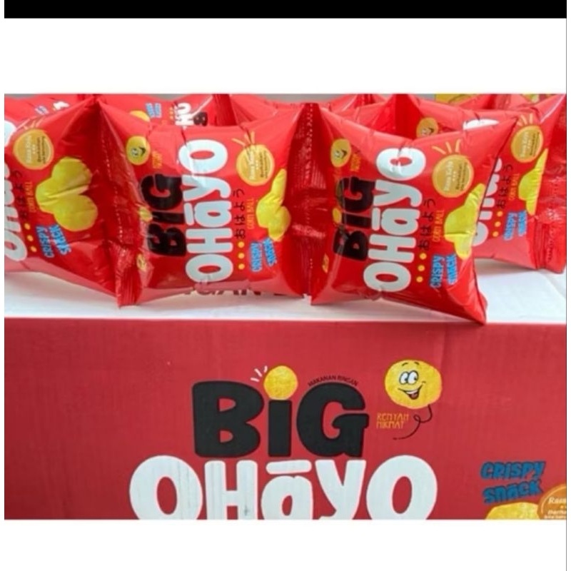 

Snack viral BIG OHAYO/CIKI berhadiah uang BIG OHAYO