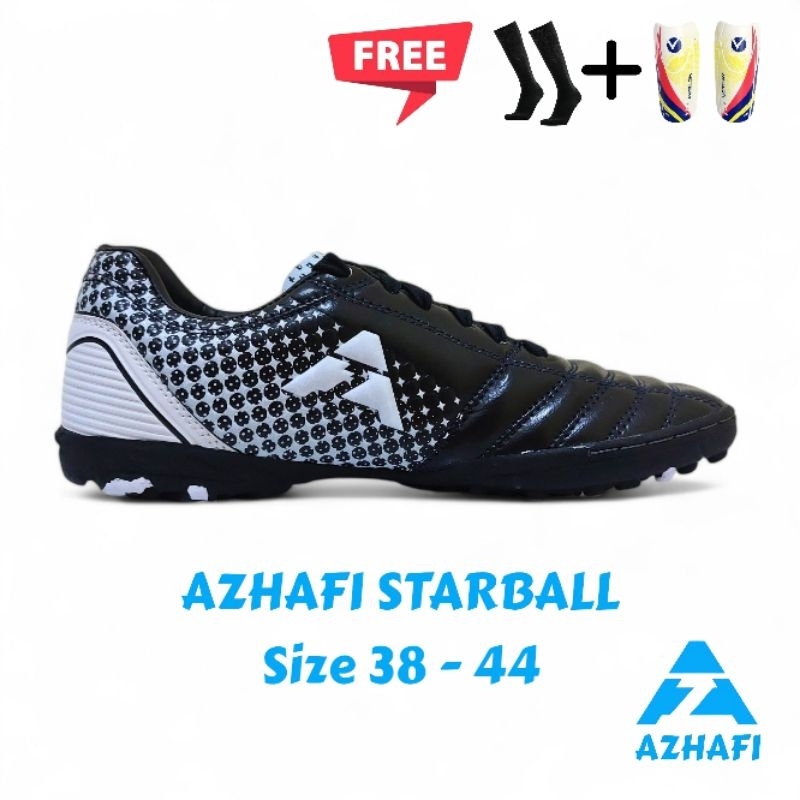 Azhafi - Sepatu Mini Soccer Futsal Azhafi Azhari Star Ball Sol Turf Gerigi Lapangan Rumput Sintesis 