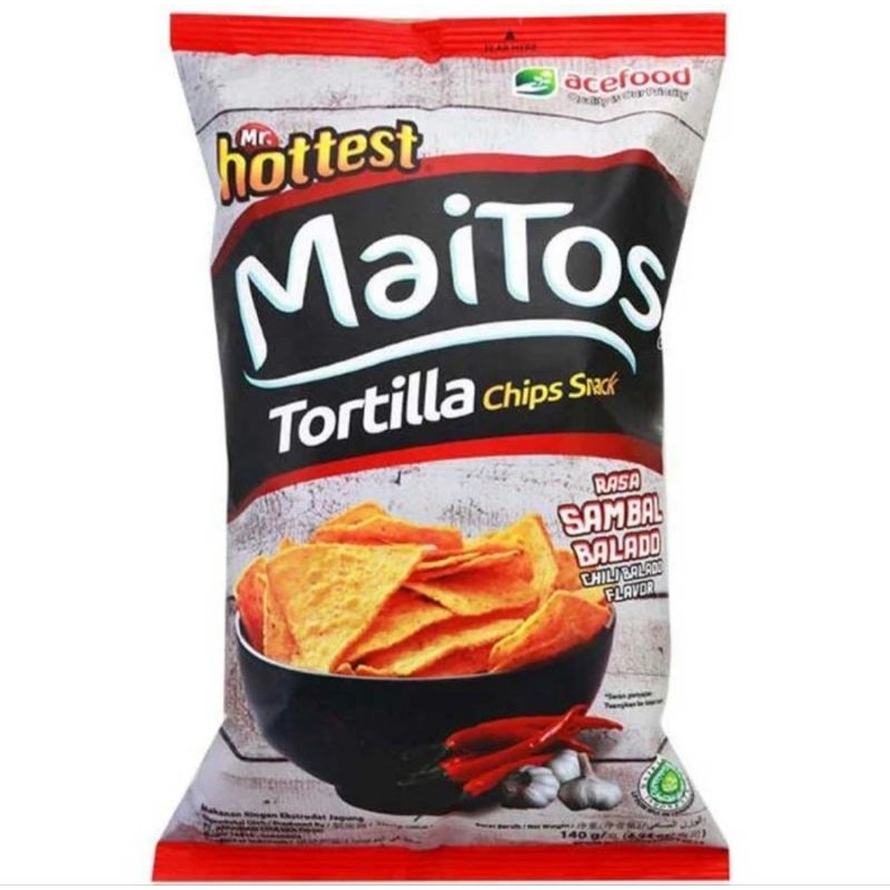 

MR.hottest Maitos Tortilla Sambal Balado 140 gram