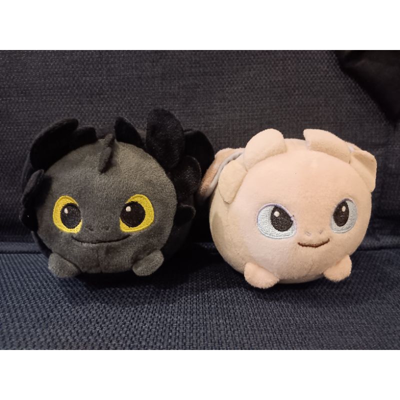 [BUNDLING 2] Boneka Tsum tsum Toothles Light Furry Kou Kou Dream work How to train your dragon