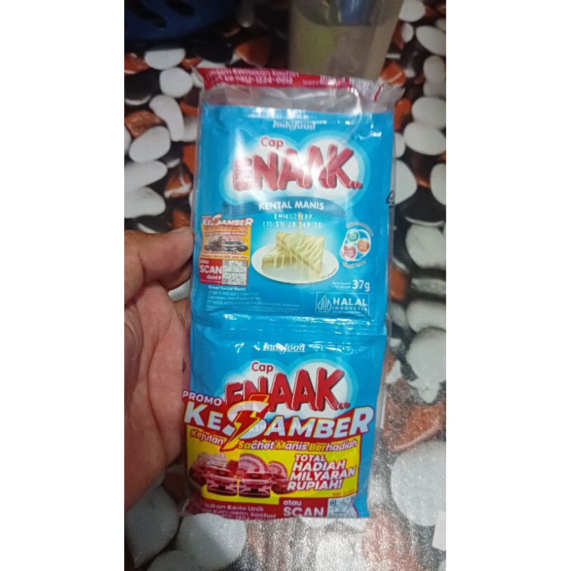 

Susu enak 1 renteng isi 6