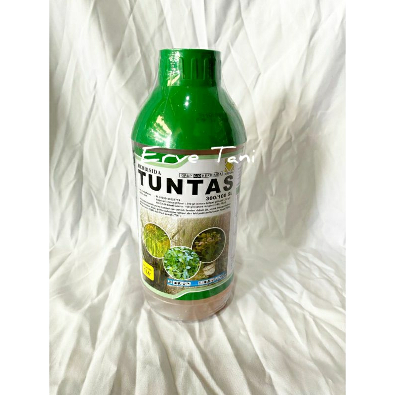 HERBISIDA TUNTAS 300/100 SL KEMASAN 1 L / PESTISIDA RACUN RUMPUT / HERBISIDA SISTEMIK PURNA TUMBUH