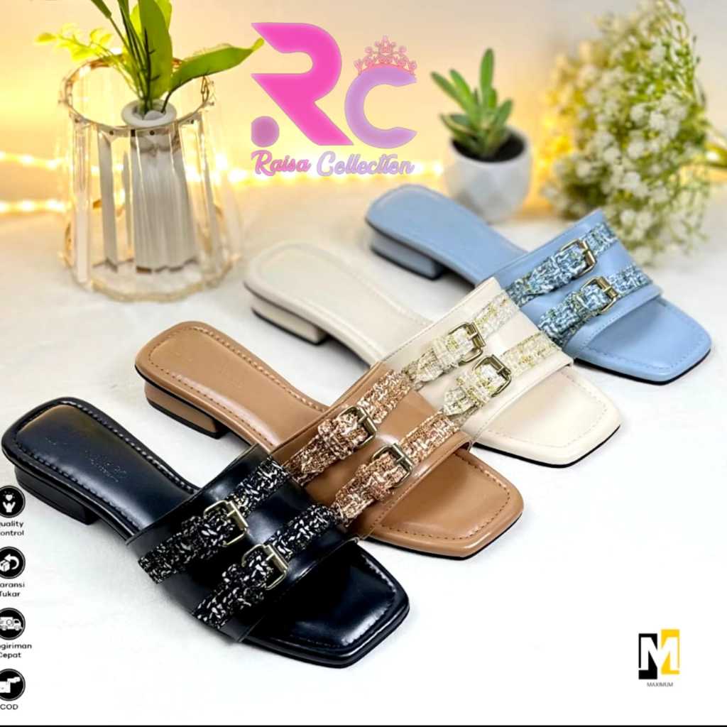 Best Quality Hak Tahu 2 Cm IN Promo Sandal Hak Wanita 3 Cm Terbaru / Sandal Wanita Silang / Sandal H