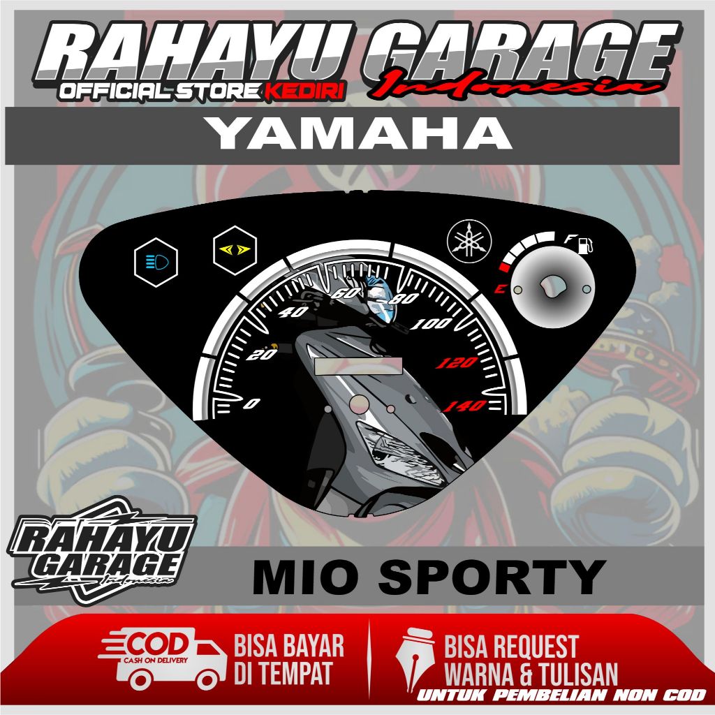 PAPAN SPEEDOMETER CUSTOM YAMAHA MIO SPORTY