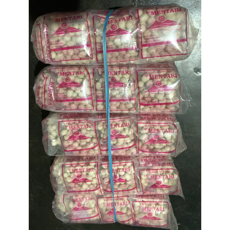 

paket kacang sukro mentari kemasan 35gr total isi 100 pcs bisa dijual lagi