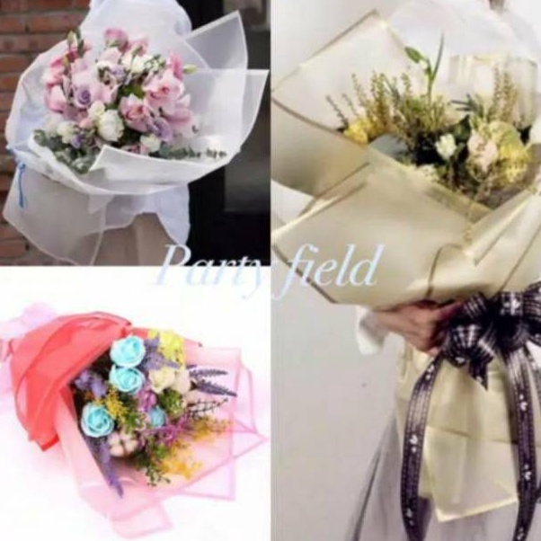 

Kejutan Murah 1PAK2PCS WMFRAME kertas bunga flower wrapping paper