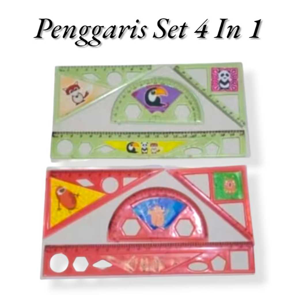 

AS888 - Penggaris Set 4 In 1