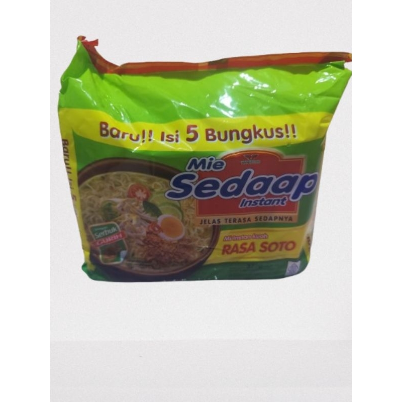 

Mie sedap kuah soto isi 5pcs