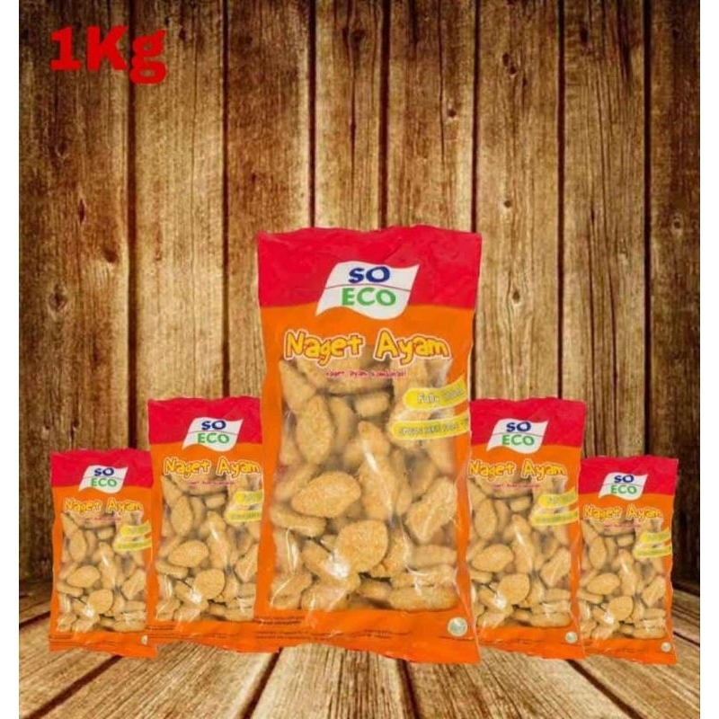 

Nugget ayam/So eco/Nugget 1kg