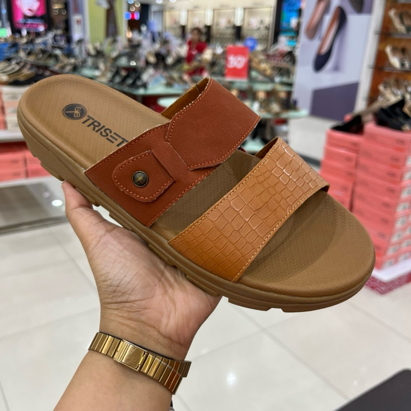 Sandal Wanita Triset shoes | Sandal Selop wanita super empuk | Triset