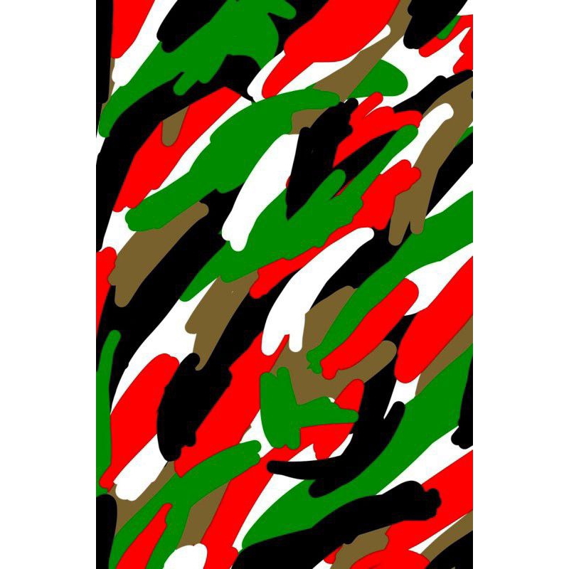 stiker laskar merah putih