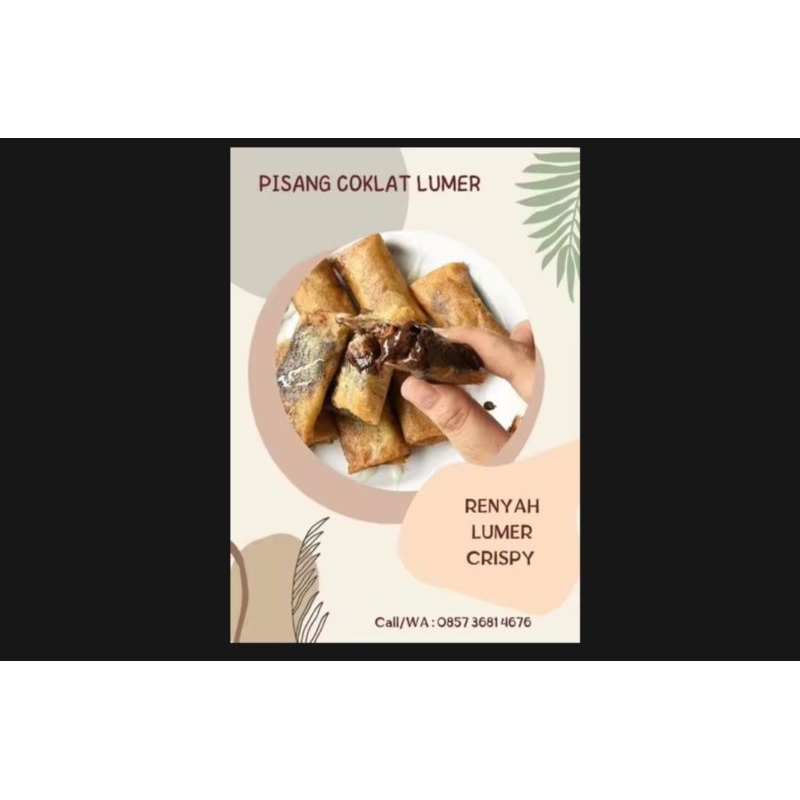 

Pisang Coklat Lumeerrr isi 10pcs
