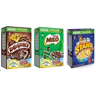 

CEREAL COKLAT MILO, HONEY STARS, KOKO KRUNCH 300 GRAM, BIG SIZE