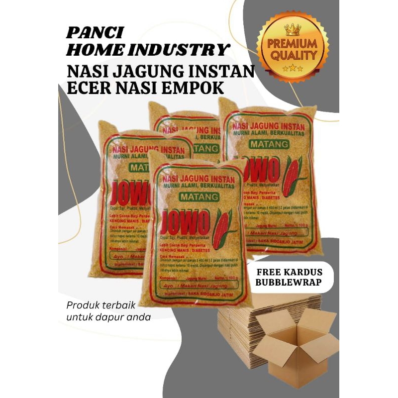 

Nasi Jagung Instan Nasi Empok Berat 100gram