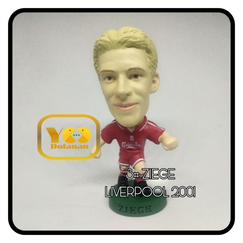 3# ZIEGE - LIVERPOOL 2001 CORINTHIAN PROSTARS FIGURE PEMAIN BOLA