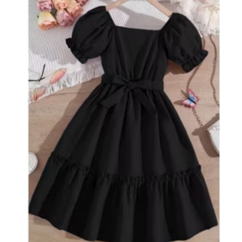 Dress Natal Anak Perempuan Dress Anak Perempuan 3 4 5 6 Tahun 2025 Umur 9 Thn 5 6 12 Tahun Bju Ulang