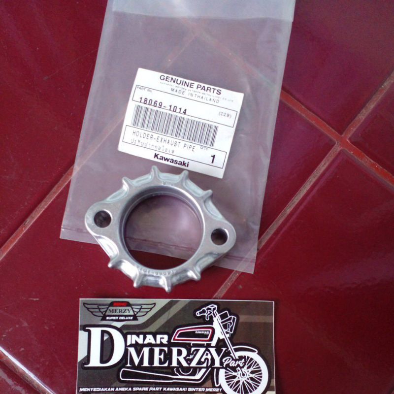 Holder knalpot/blimbing knalpot kawasaki binter merzy