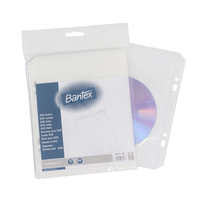 

Bantex Pocket Kantong Penyimpanan CD DVD 10 Sheets 2 Hole
