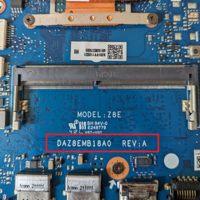 IC BIOS Acer Aspire A314-22 DAZ8EMB18A0 Rev A