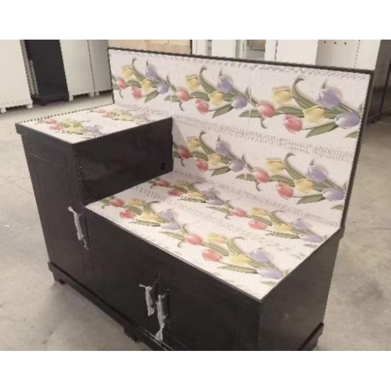 Rak kompor undak 3pintu keramik/Rak kompor