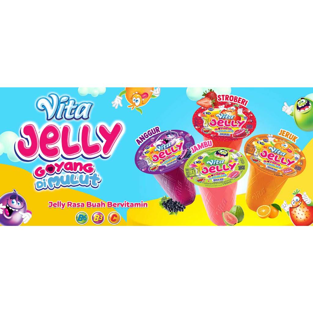 

VITA Jelly Drink Kemasan Dos isi 24