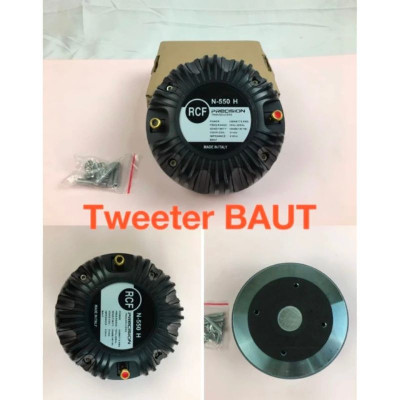 DRIVER TWEETER MODEL BAUT N-550H | N 550H
