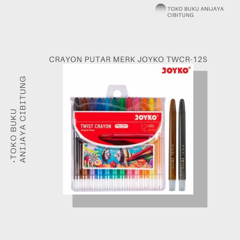 

CRAYON PUTAR MERK JOYKO TWCR-12S / CRAYON PUTAR BERKUALITAS (PER SET)