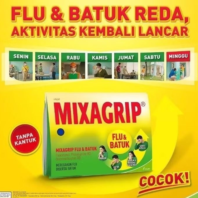 MIXAGRIP FLU dan Batuk/Mixagrip Flu Greges