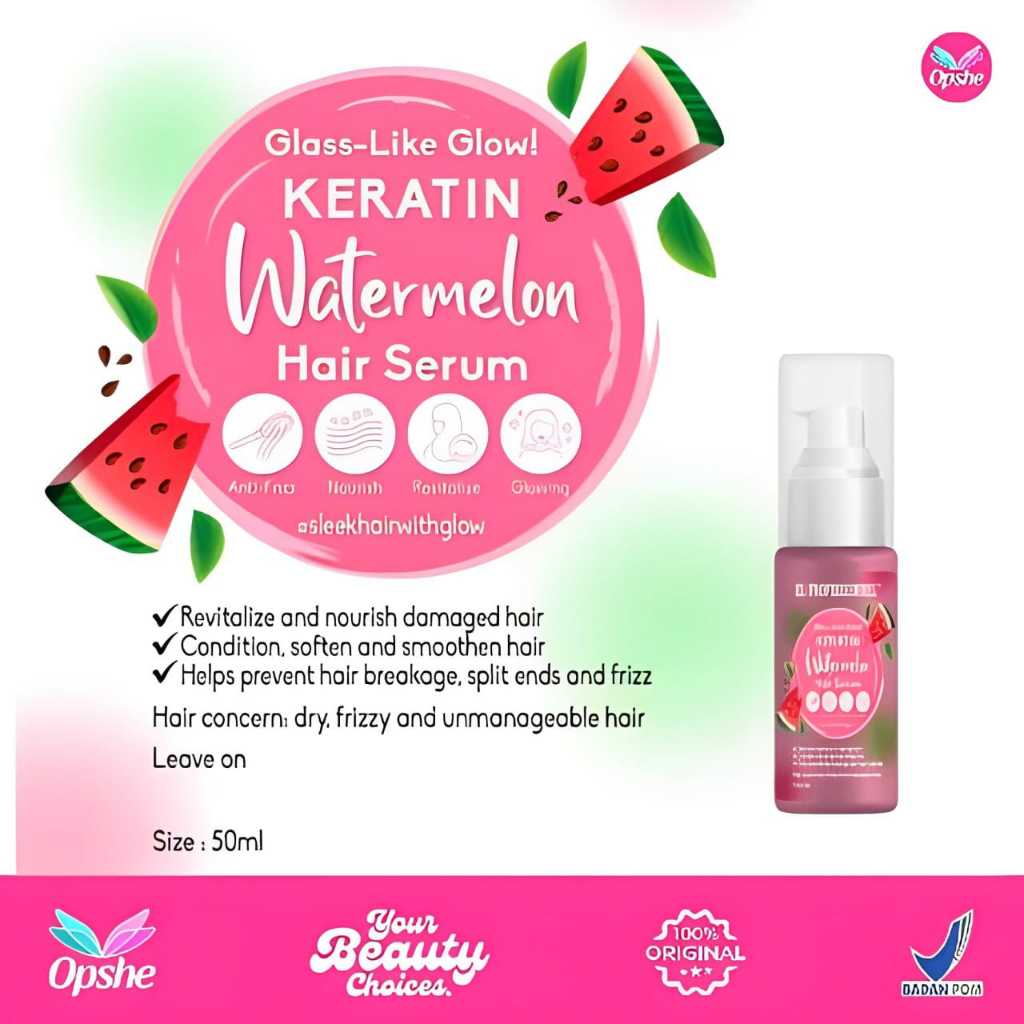 XL Professionnel Keratin Watermelon Hair Serum