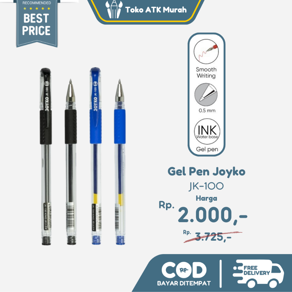 

Pulpen Gel Joyko JK-100