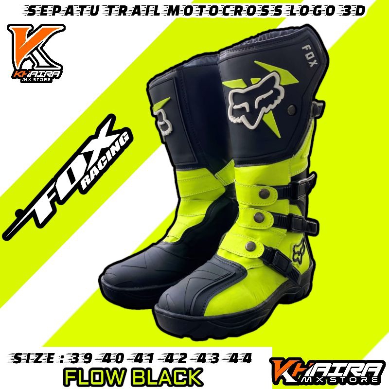 Sepatu cross trail adventure boots safety MX racing