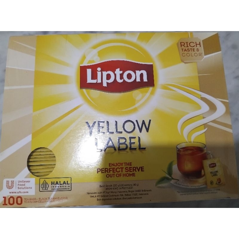 

LIPTON ENVELOPED <ISI:100BKS/200 G>