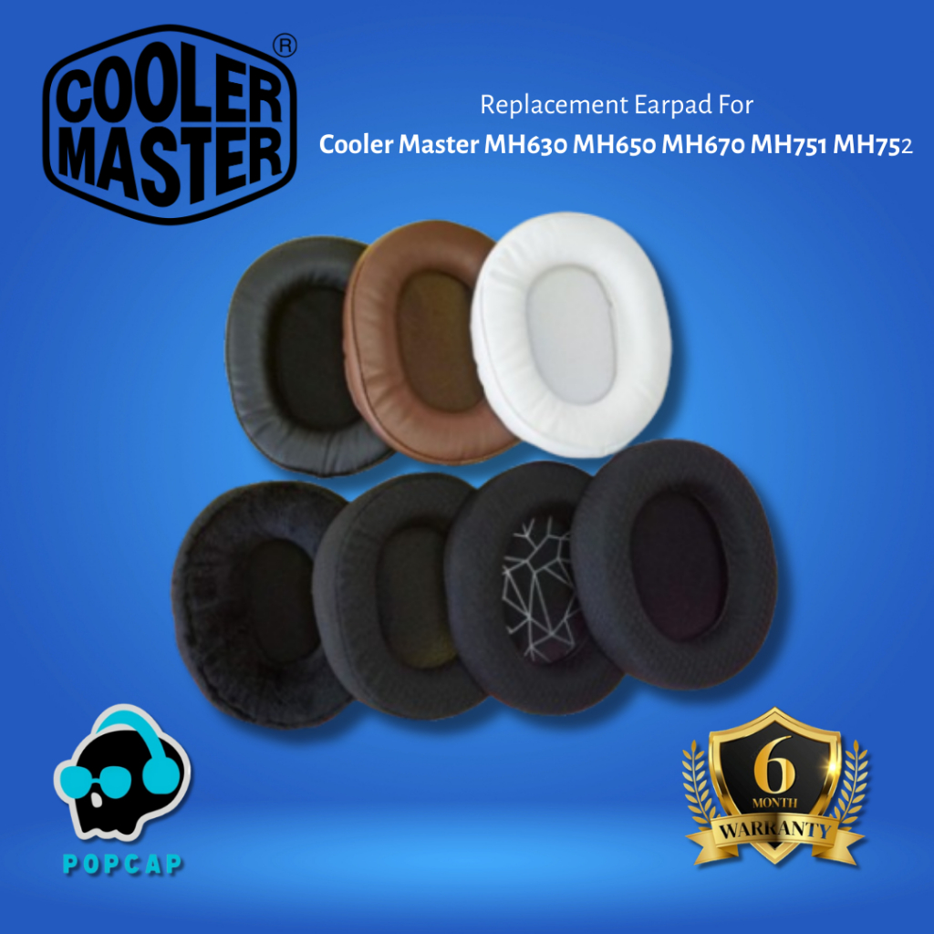 Earcup Earpad Ear Cushion Cooler Master MH630 MH650 MH670 MH751 MH752