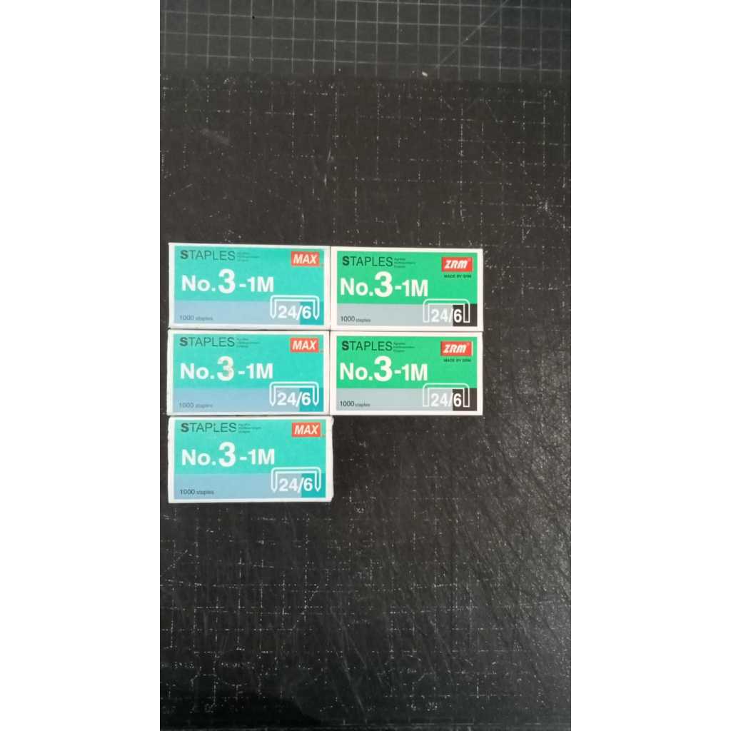 

Isi Staples MAX Besar Murah No 3 - 3PCS