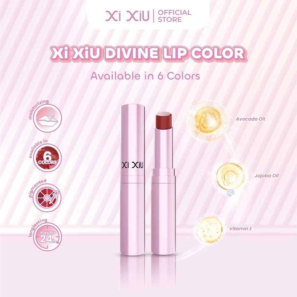 (COD)XI XIU DIVINE LIP COLOR | LIPSTIK XI XIU