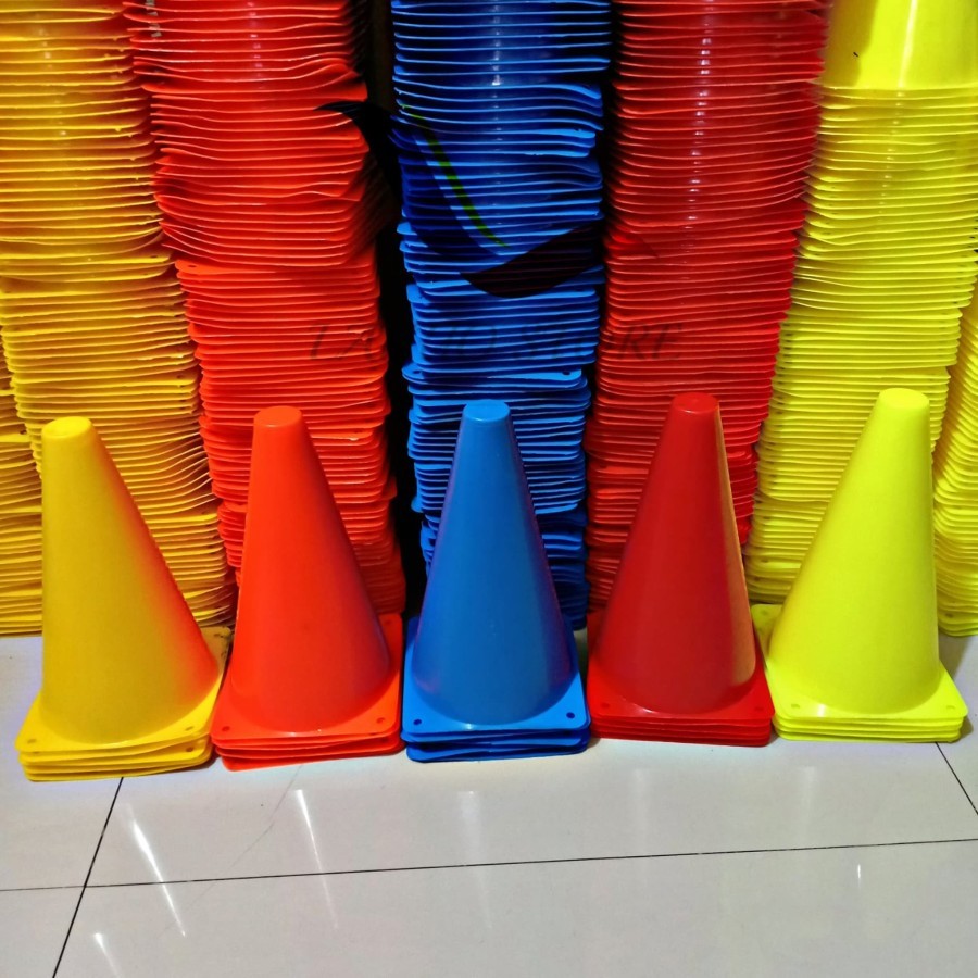 [12 PCS] GROSIR CONE KERUCUT RAPET LUSINAN / CONE KERUCUT 23 - 32 CM