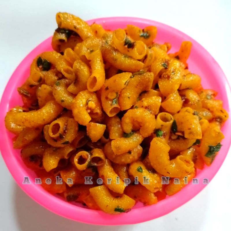 

Makaroni pedas daun jeruk 250g /Makaroni mini pedas daun jeruk 250g / makroni bantet pedas daun jeruk 250g