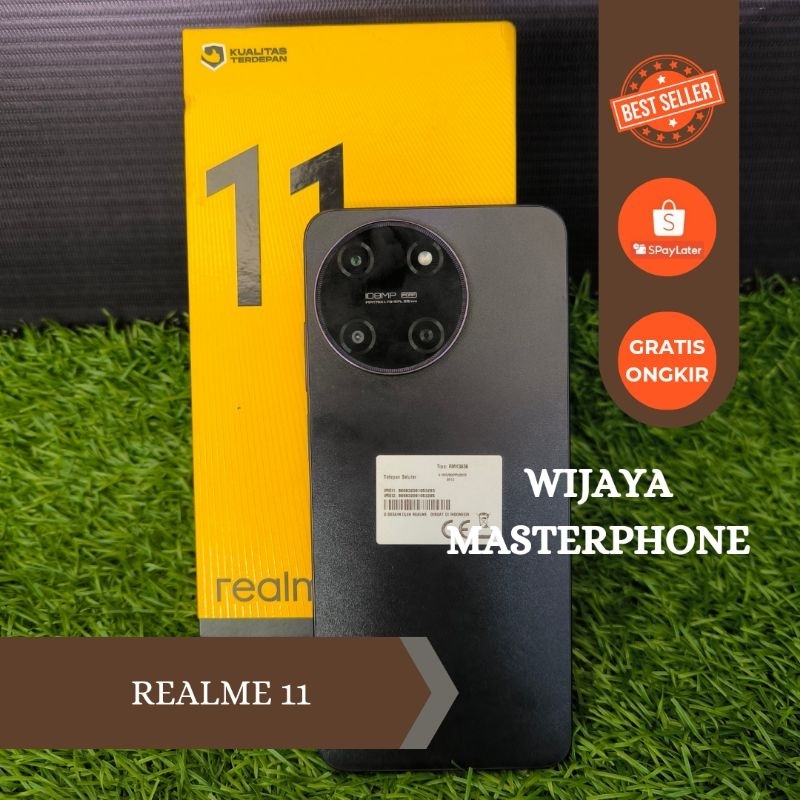 realme 11 Ram 8GB Internal 256GB HP Second Seken Bekas Fullset [murah] hp murah