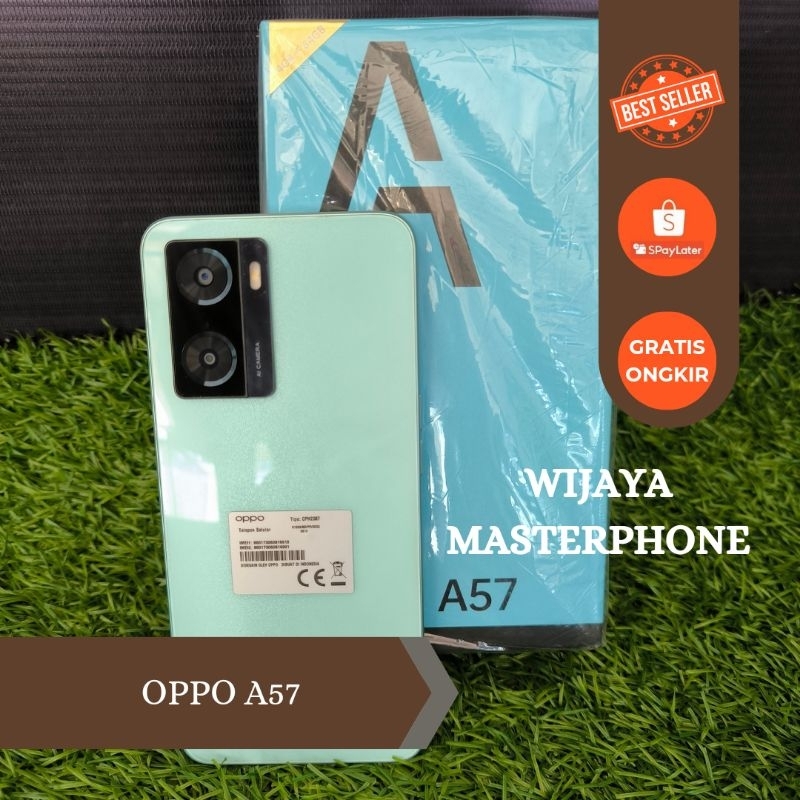 oppo A57 Ram 4GB Internal 64GB HP Second Seken Bekas Fullset [murah] hp murah