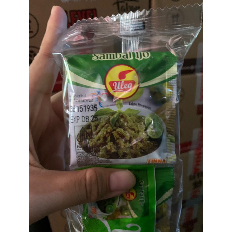 

10 pcs SAMBEL ULEG IJO FINNA FOOD