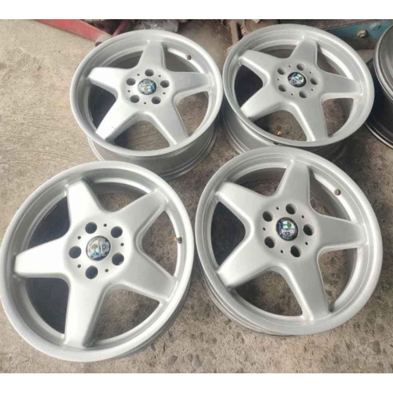 Velg Original AMG Starfish by ALU Ring 17. Made in Germany. Lebar 7.5. Et 35. Pcd 5x112/114