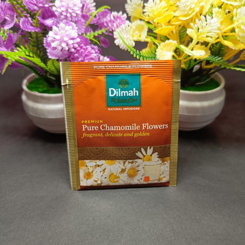 

Dilmah pure camomile flower tea sachet